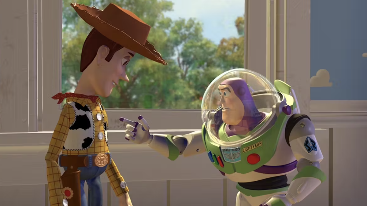 Woody and Buzz Lightyear from Toy Story