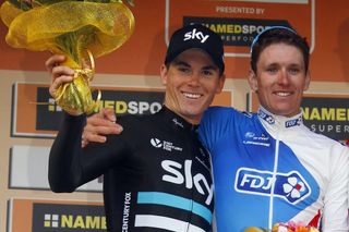 Ben Swift second to Arnaud Demare in the 2016 Milan-San Remo