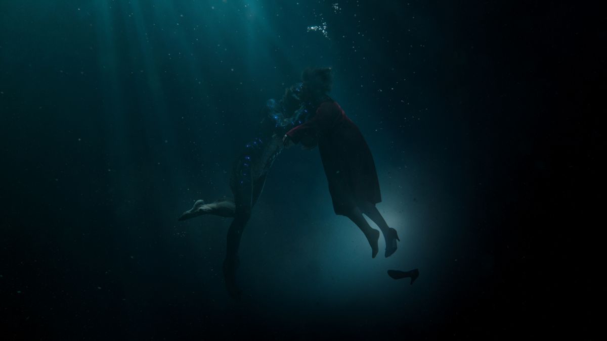 The final shot where the colour green helps to create the illusion of water and unifies the practical and CG elements