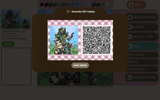 How to make QR codes in ACNH: Scan QR code with NookLink on Nintendo Switch Online app