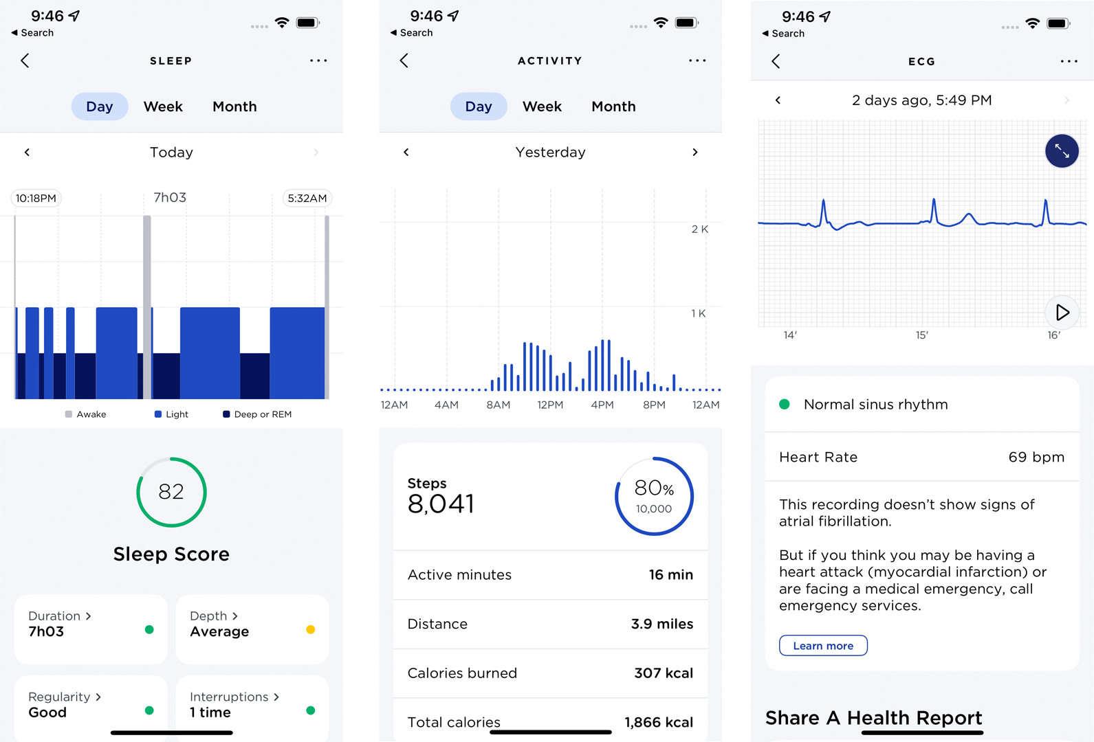 Withings ScanWatch Horizon Health Mate