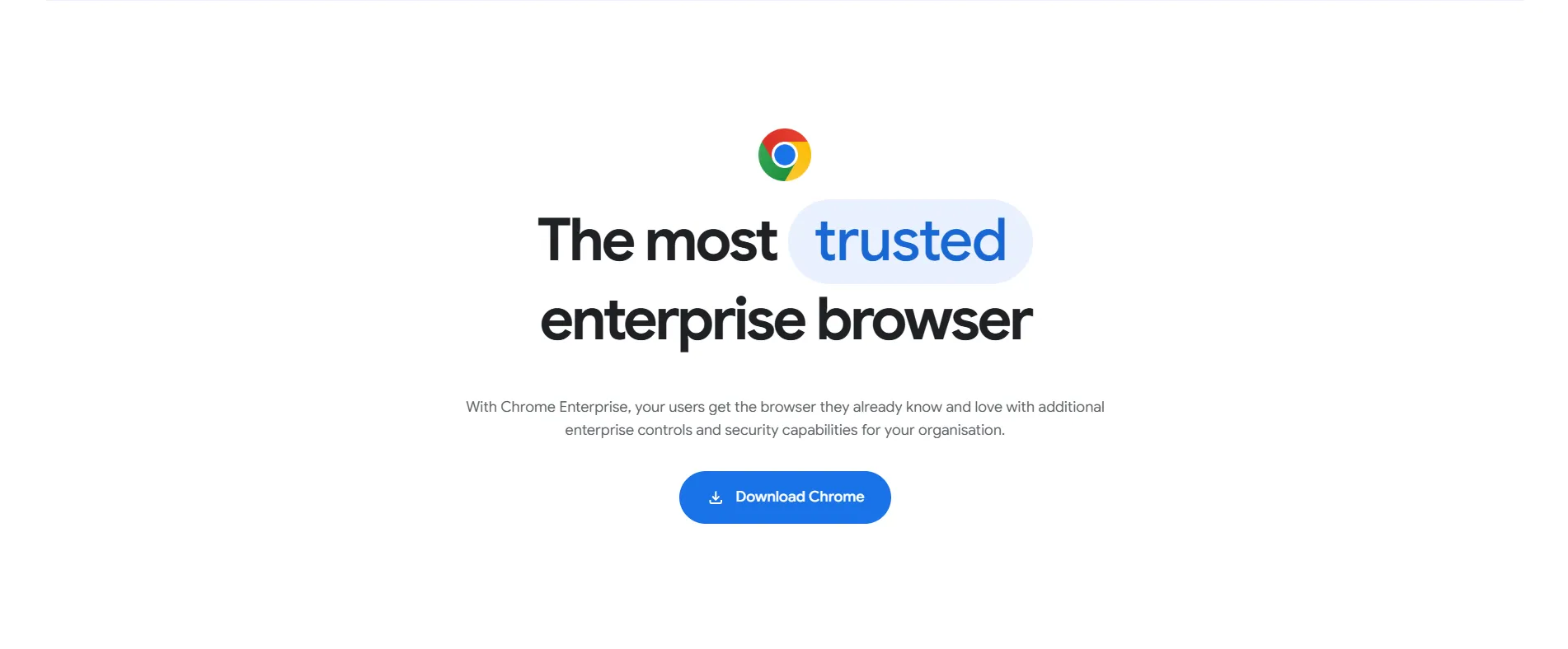 סקירת Google Chrome Enterprise