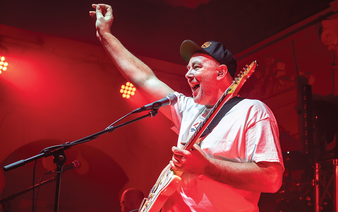 Guitarist Francis Dunnery of progressive rock group Francis Dunnerys It Bites performing at Bush Hall in London, England, on January 19, 2020. (Photo by Kevin Nixon/Future Publishing via Getty Images)