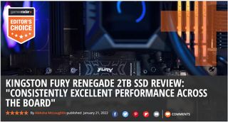 Kingston Fury Renegade review