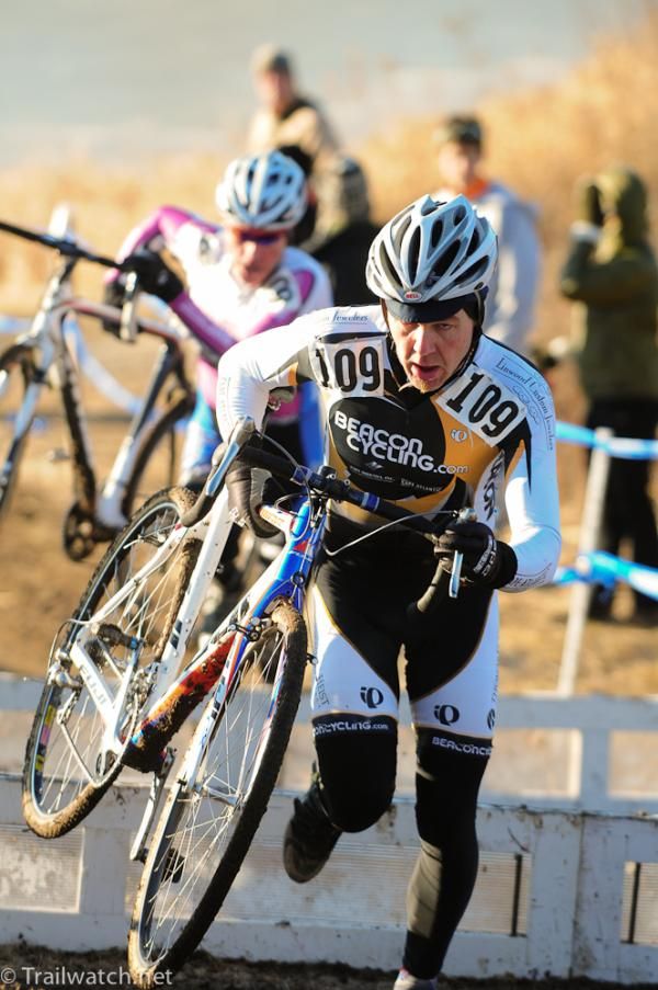 Greg Ferguson (Cape Atlantic Racing) running the barriers