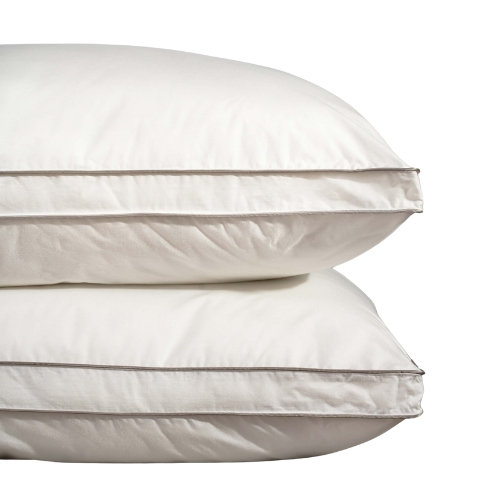 Soak & Sleep, Soft As Down Microfibre Standard Pillow Pair - Medium Firm