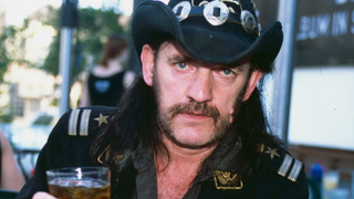 Lemmy at the Rainbow Bar and Grill in 2001