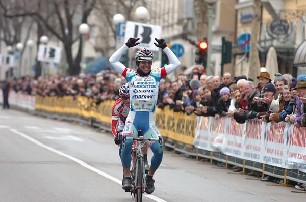 Jose Serpa (Androni Giocattoli) wins the Giro del Friuli