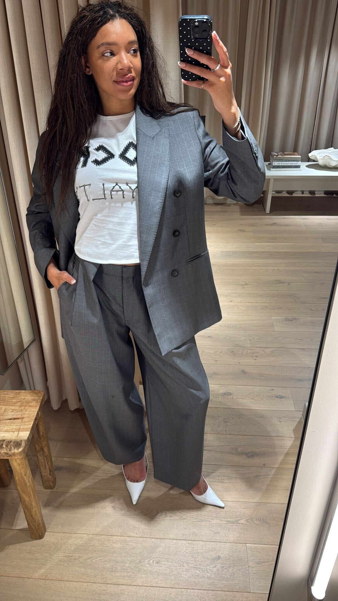 Junior Fashion Editor Imani wearing H&M x Stella McCartney