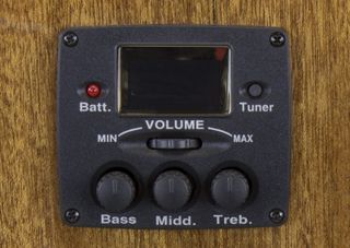 The tuner found on the Peavey DW-2 CE