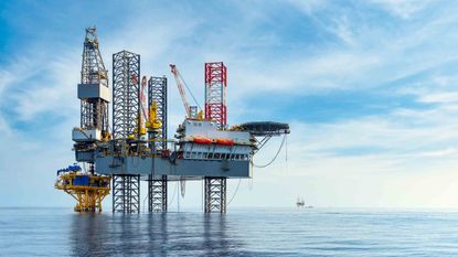 deepwater oil rig