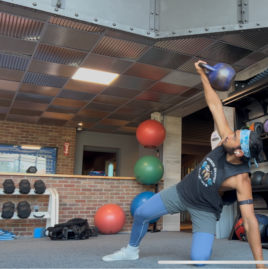 All you need is one kettlebell and these three moves to build overhead ...