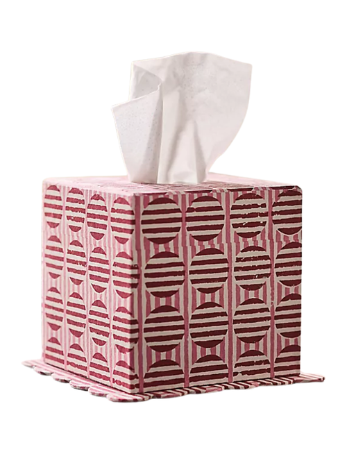 Inner Child Scallop Printed Tissue Box