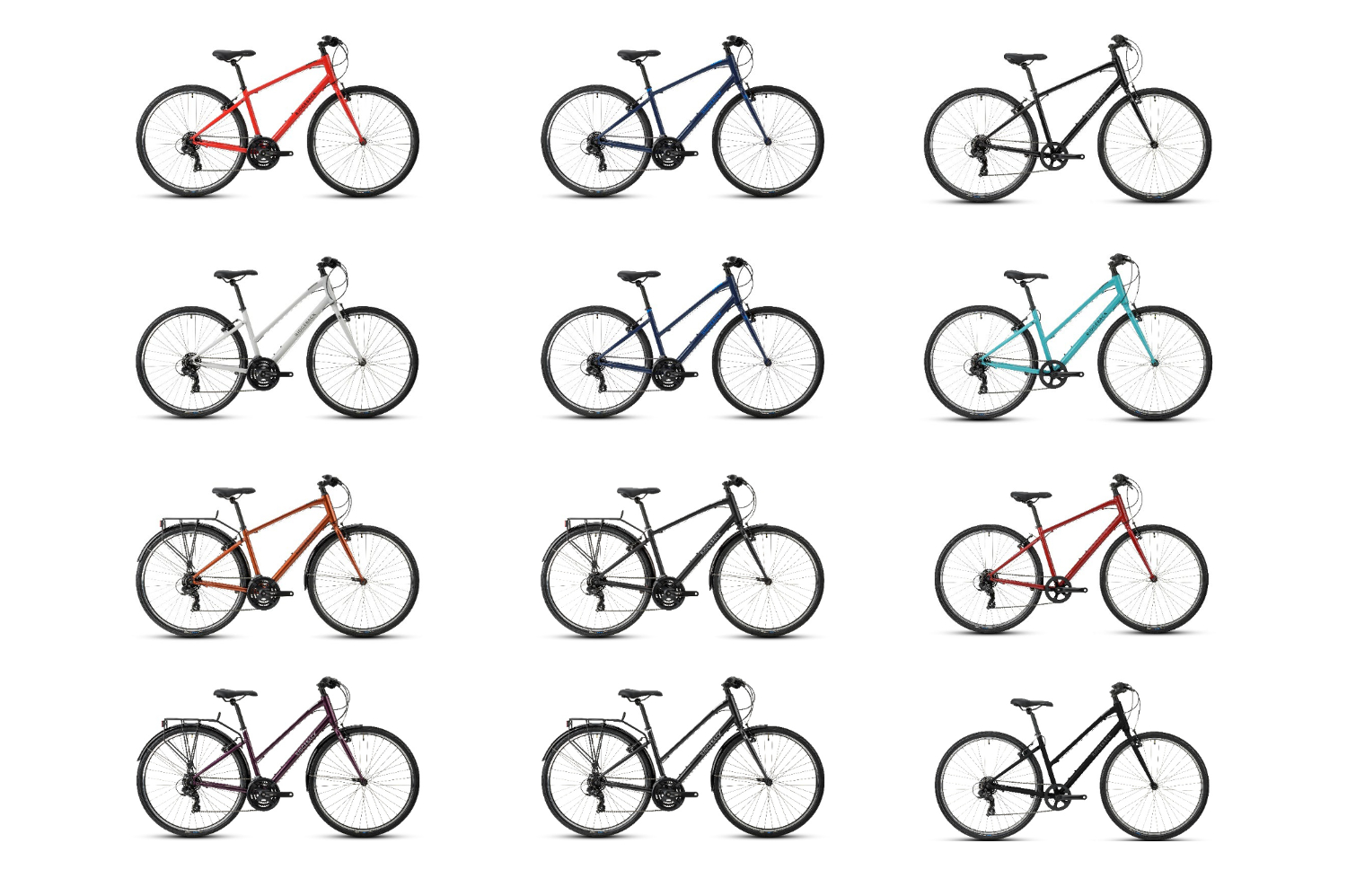 12 images of Ridgeback bikes included in a recall