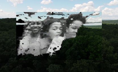 Film still from Sondra Perry’s Lineage For A Phantom Zone, commissioned by The Rolls-Royce Art Programme presents in partnership with The Fondation Beyeler, February 2022