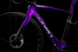 Pinarello's Dogma F in a new Electro Violet paint scheme