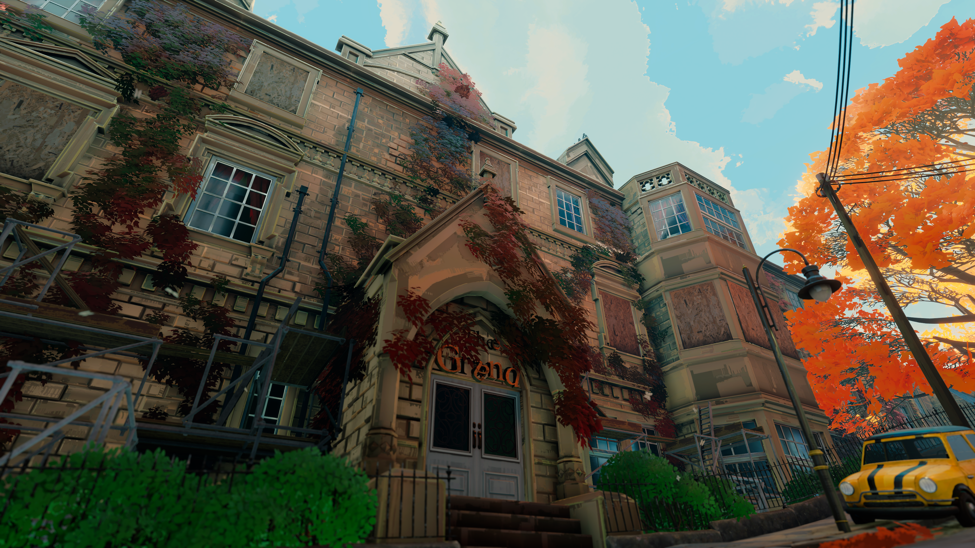Screenshot from the indie game There are No ghosts at the Grand