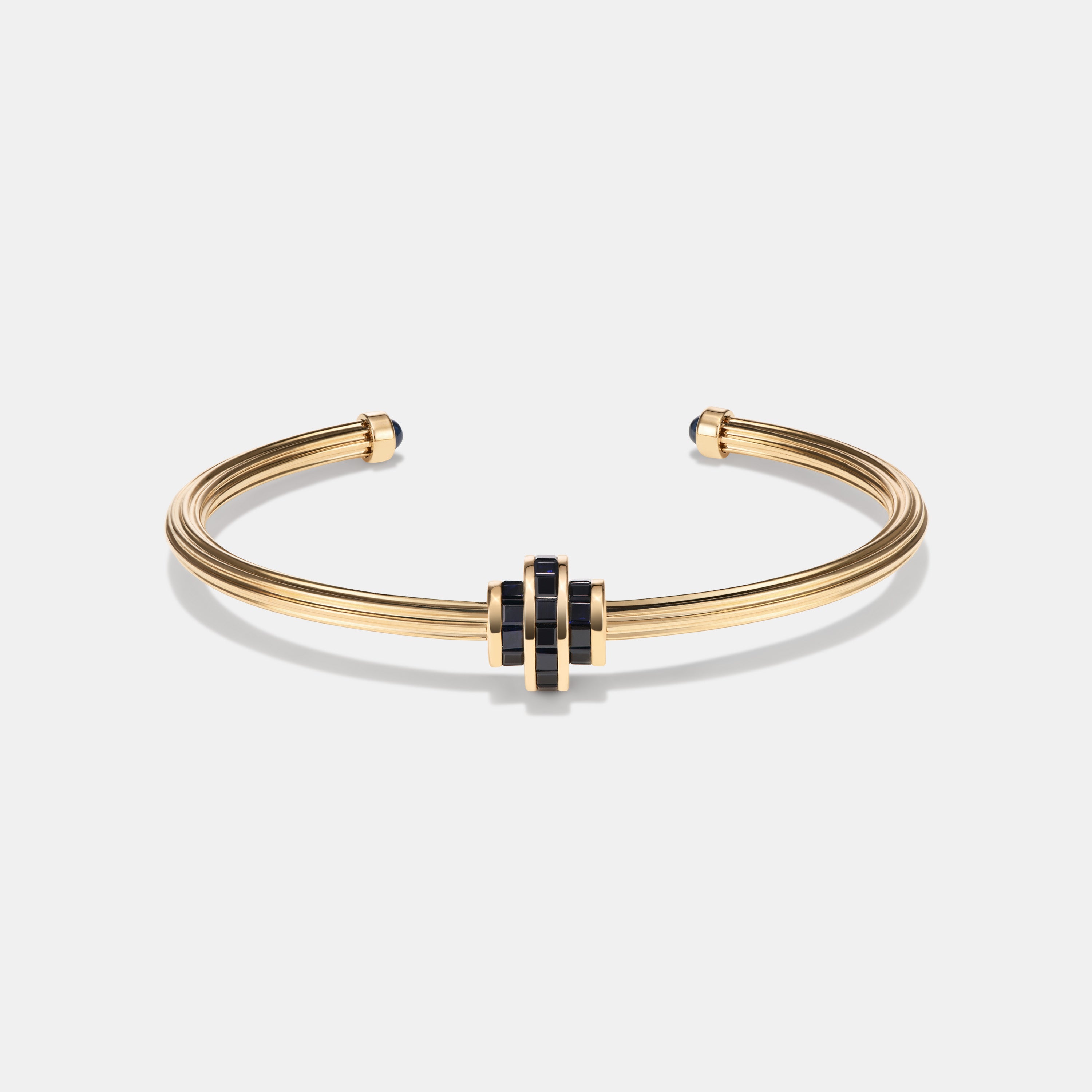 Cog Wrist Cuff in 9 Karat Yellow Gold — Cushla Whiting
