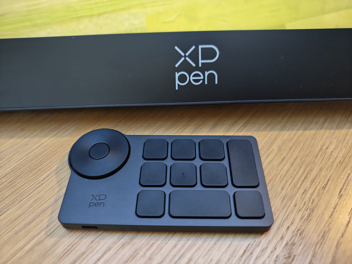 XPPen Artist Pro 27 Gen 3 review; photos of a large drawing tablet