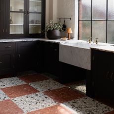 Ca pietra terrazzo chequerboard tile