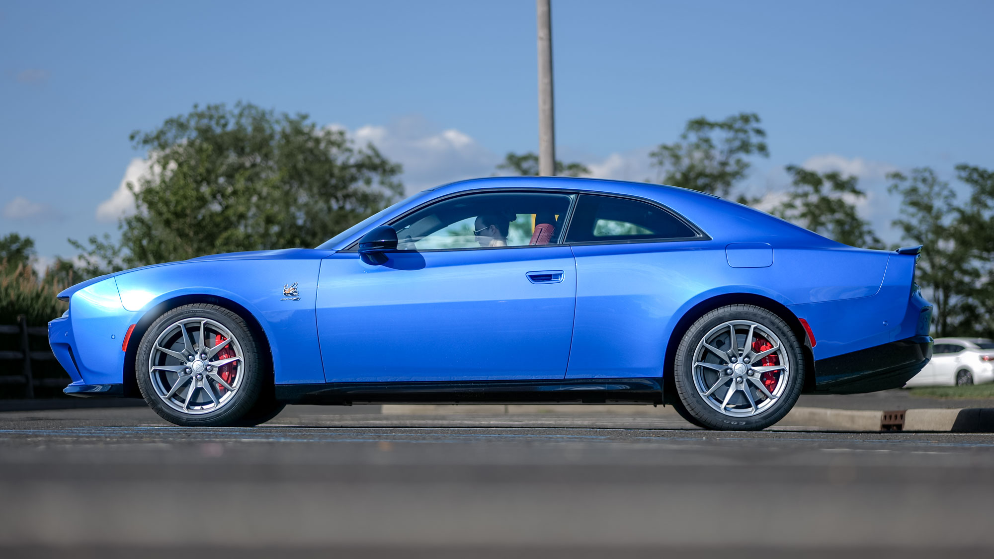 2025 Dodge Charger EV test drive.