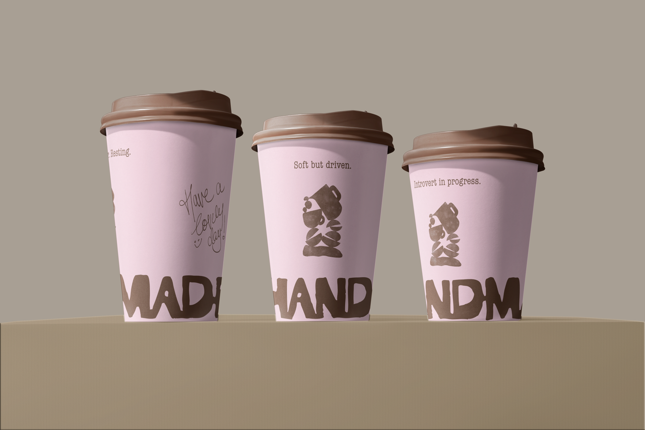 Handmade coffee branding