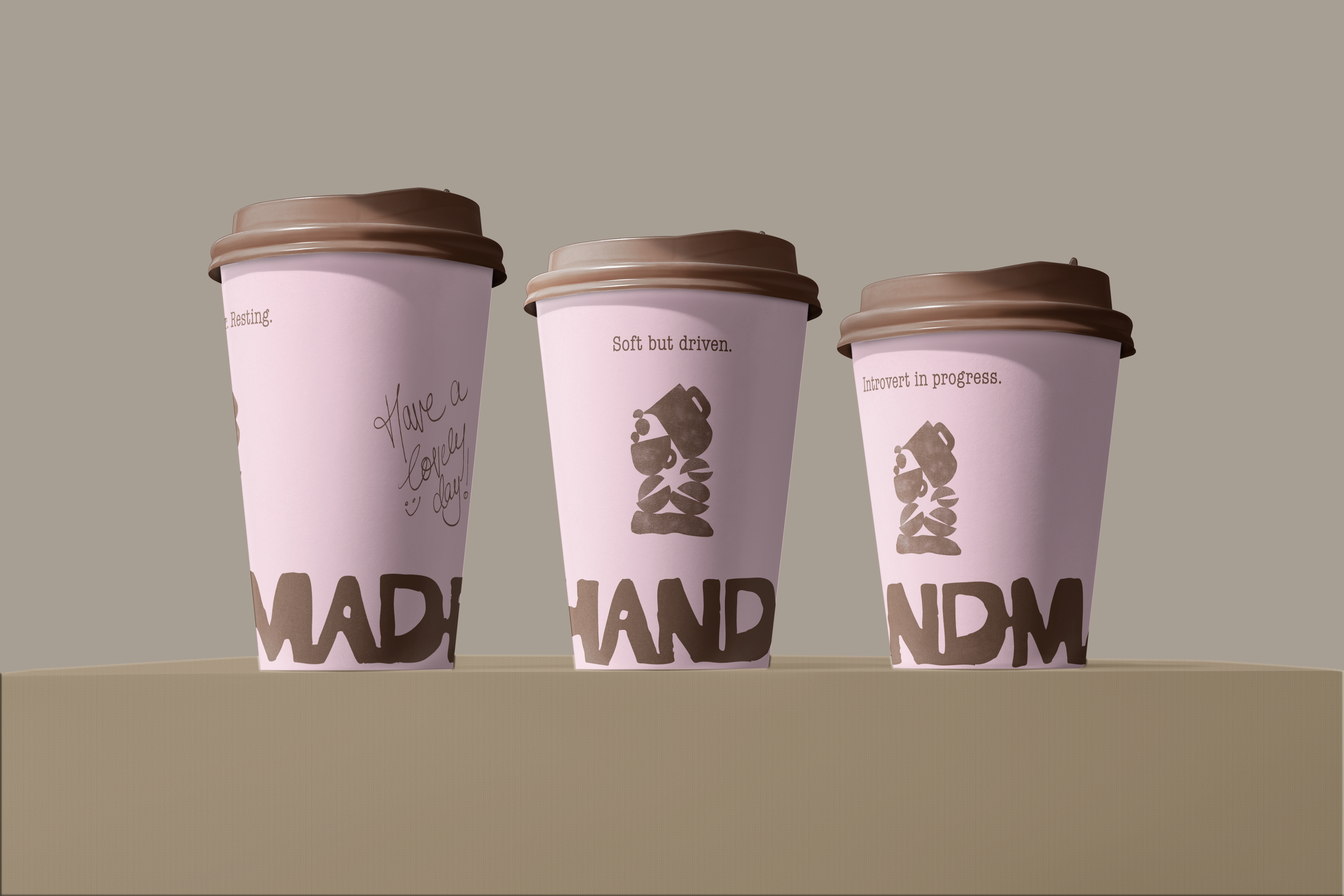 Handmade coffee branding