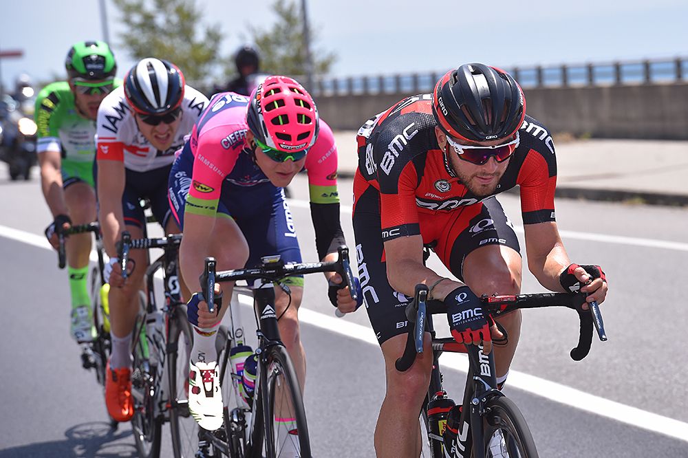 The day's early breakaway