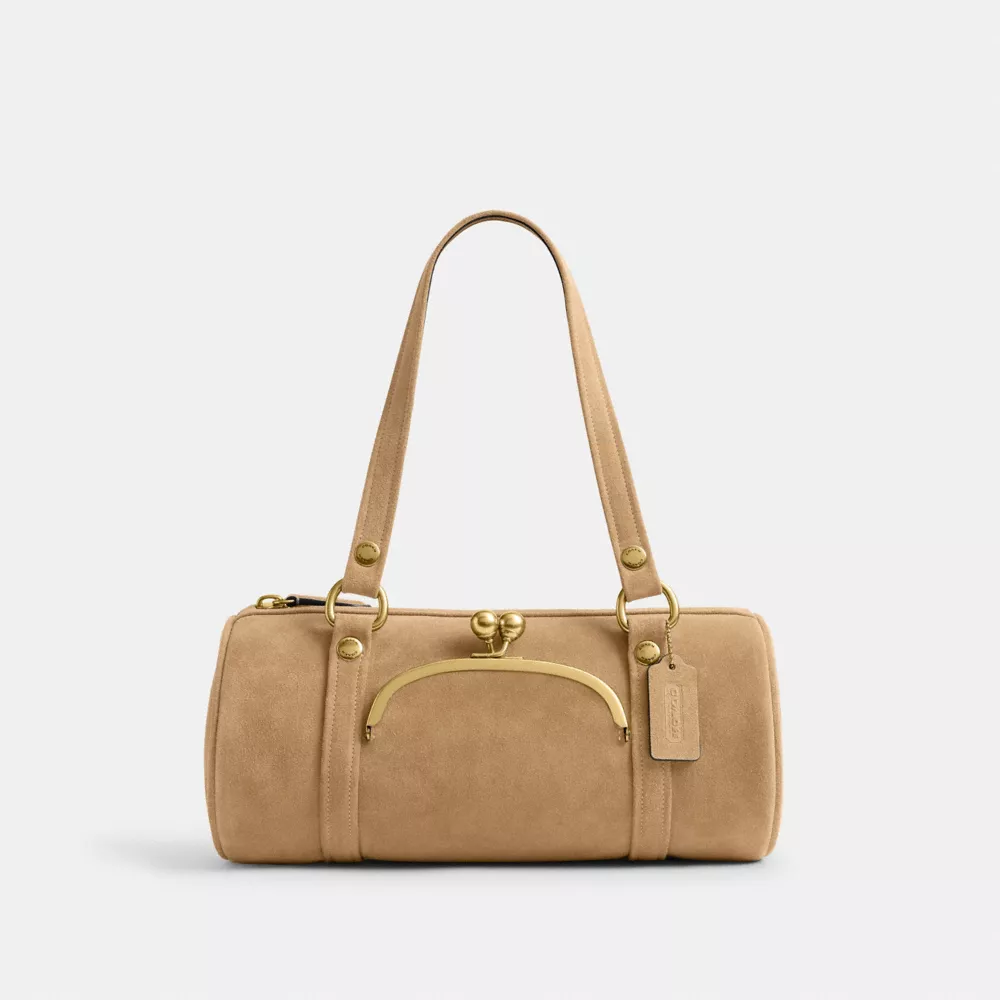 Buy Now Kisslock Barrel Bag