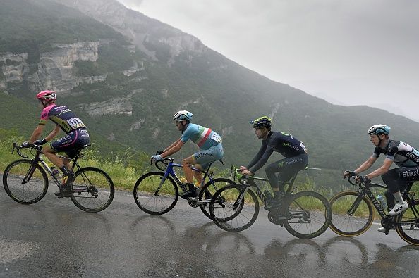 The break heads uphill