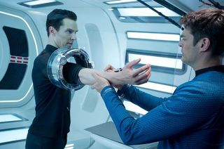 Benedict Cumberbatch in Star Trek into Darkness
