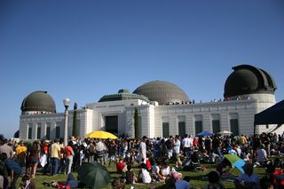 Griffith Observatory, comet ison
