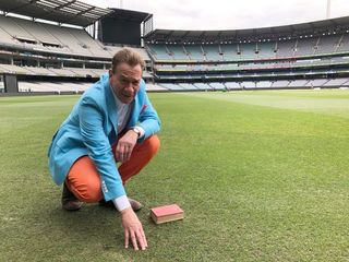 Michael at Melbourne Cricket Ground