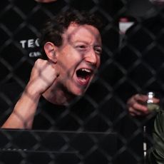 Mark Zuckerberg at UFC