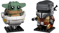 Lego BrickHeadz Star Wars The Mandalorian &amp; The Child Building Kit: $19.99