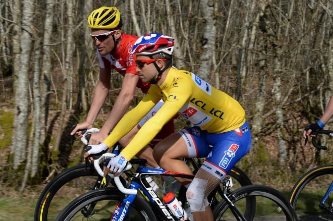 Race leader Nacer Bouhanni (FDJ)