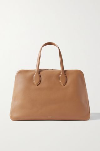 Maeve Weekender Large Textured-Leather Tote