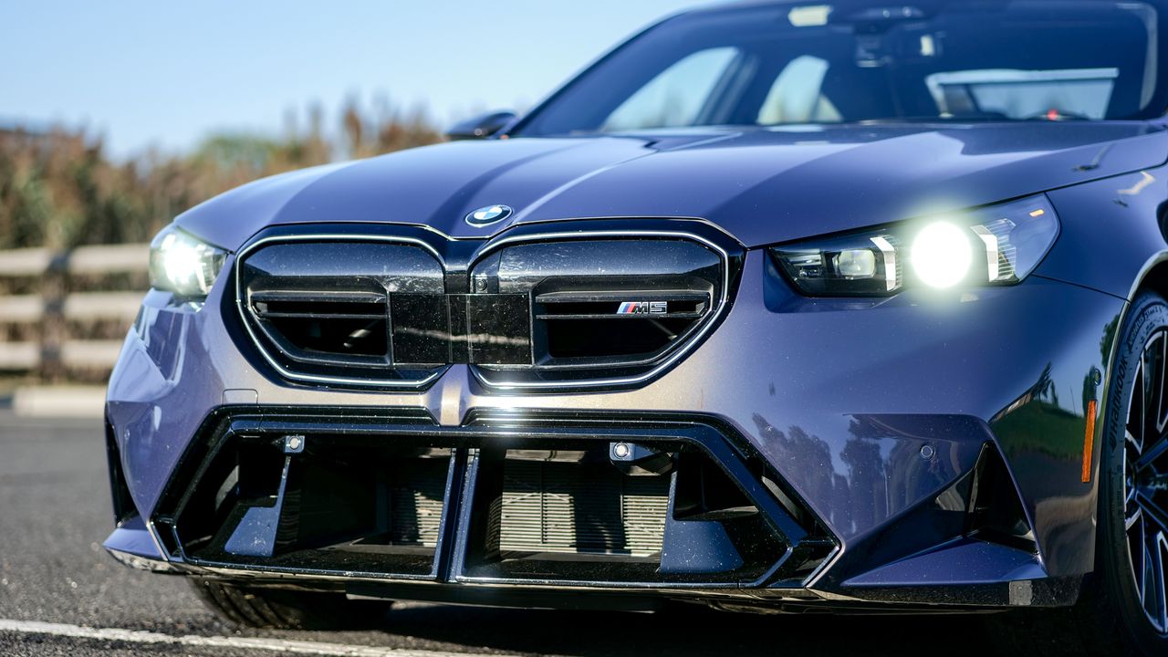 2025 BMW M5 test drive.