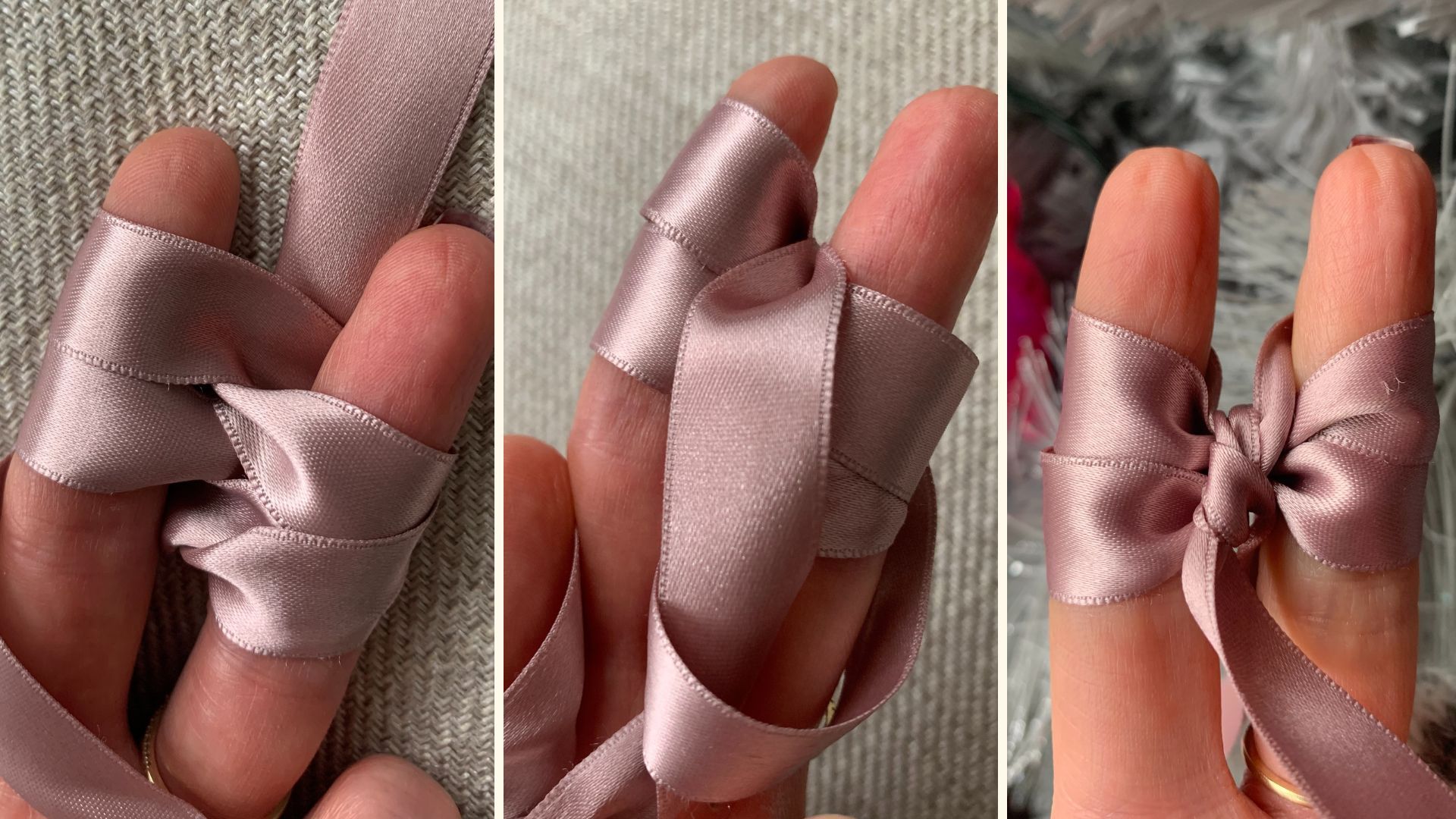 Here's how to tie a perfect bow with ribbon every time | Woman & Home - How To Tie Bow With Fingers
