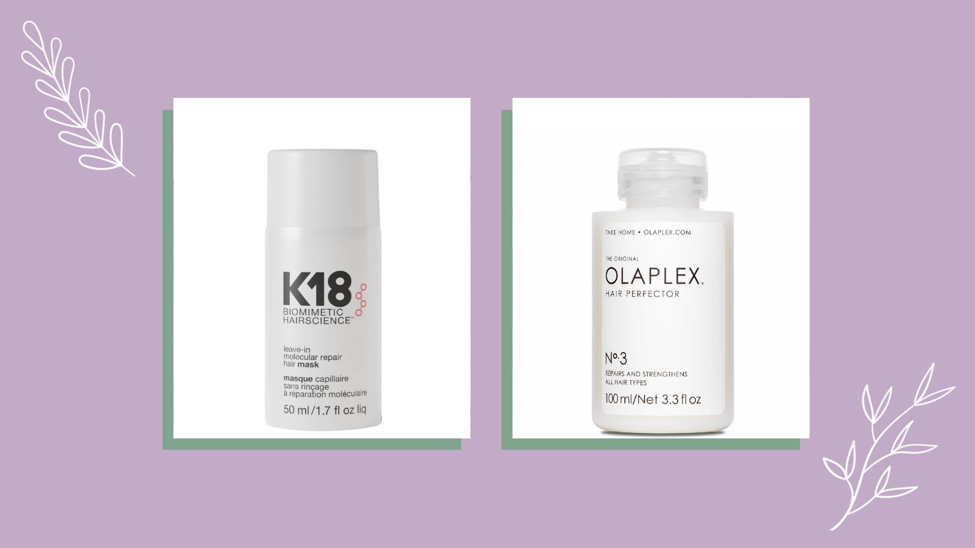 K18 vs Olaplex: which hair treatment is better?