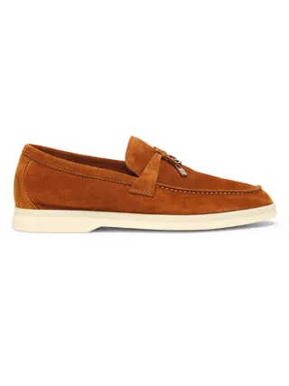 Loro Piana, Summer Charms Walk Suede Loafers