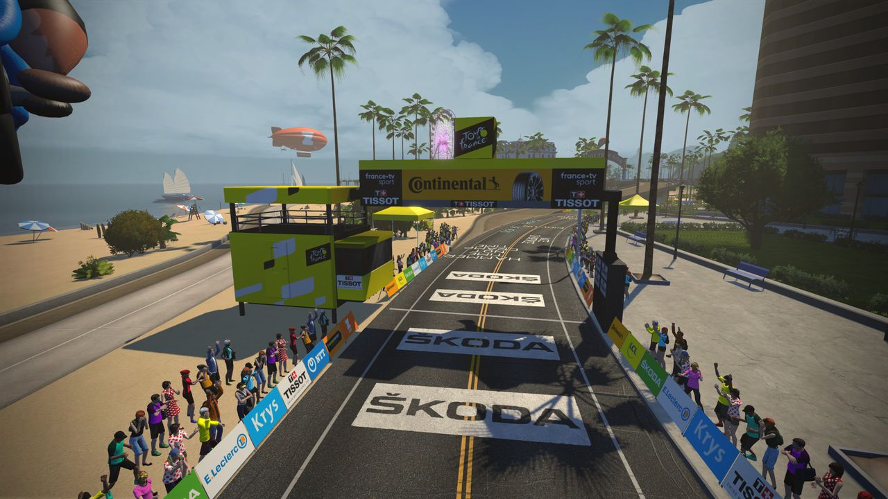 Zwift Tour de France Stage 2