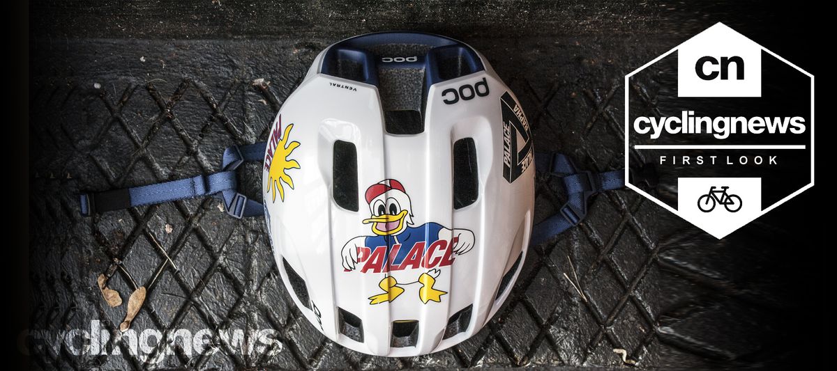 Rapha X Palace POC Ventral Spin helmet