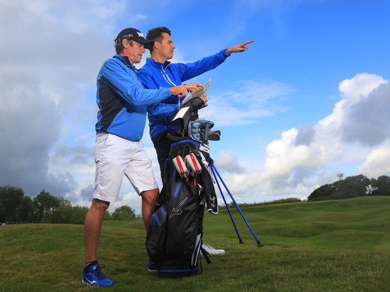 can a european tour caddie save you shots?