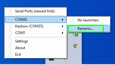 Serial Port Notifier