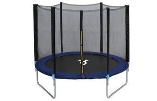 Charles Bentley Monster Children's 8ft Trampoline with Safety Net Enclosure