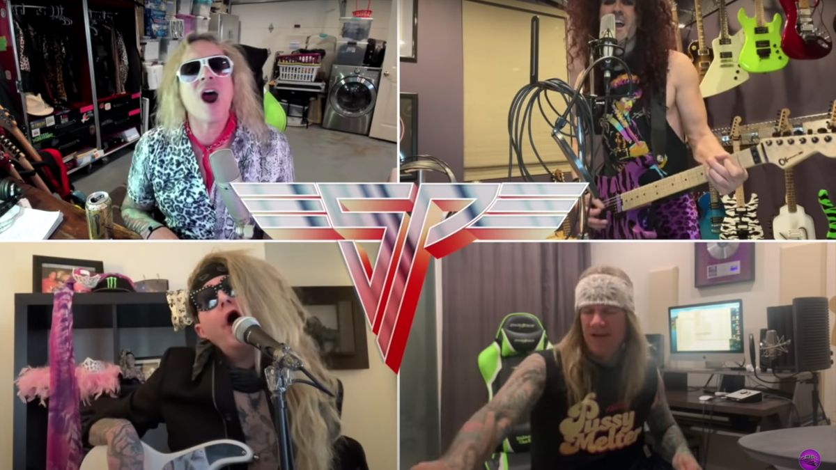 Watch Steel Panther absolutely shred two Van Halen classics Guitar World