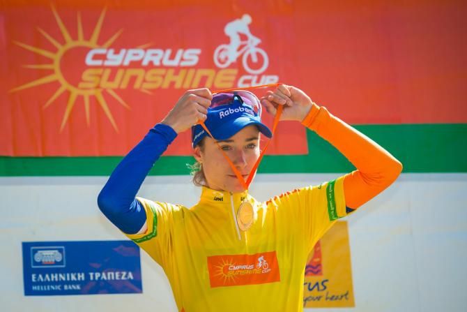 Marianne Vos took over the yellow jersey after stage 2