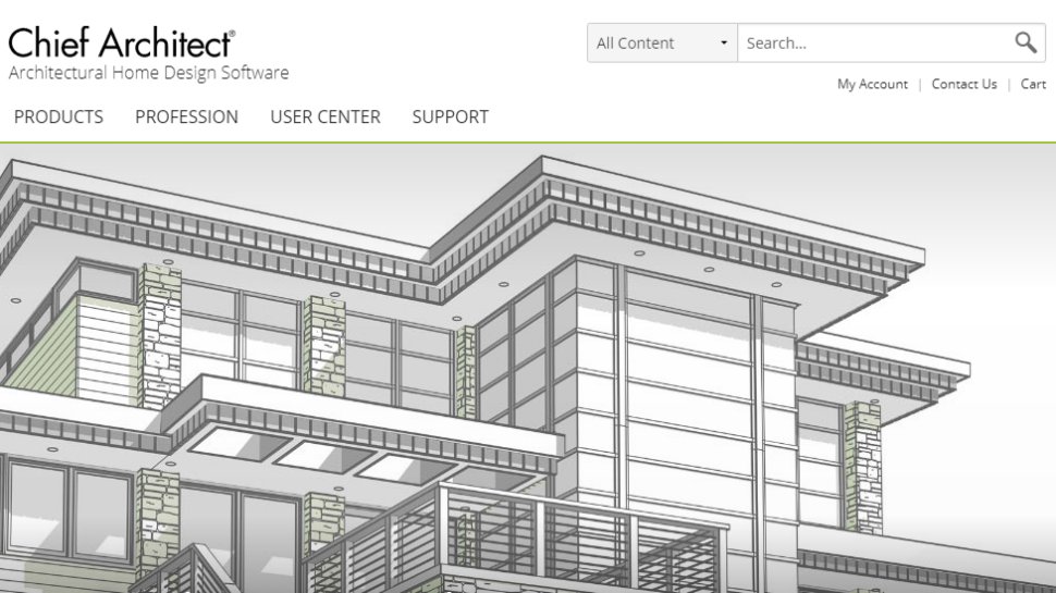 Website screenshot for Chief Architect