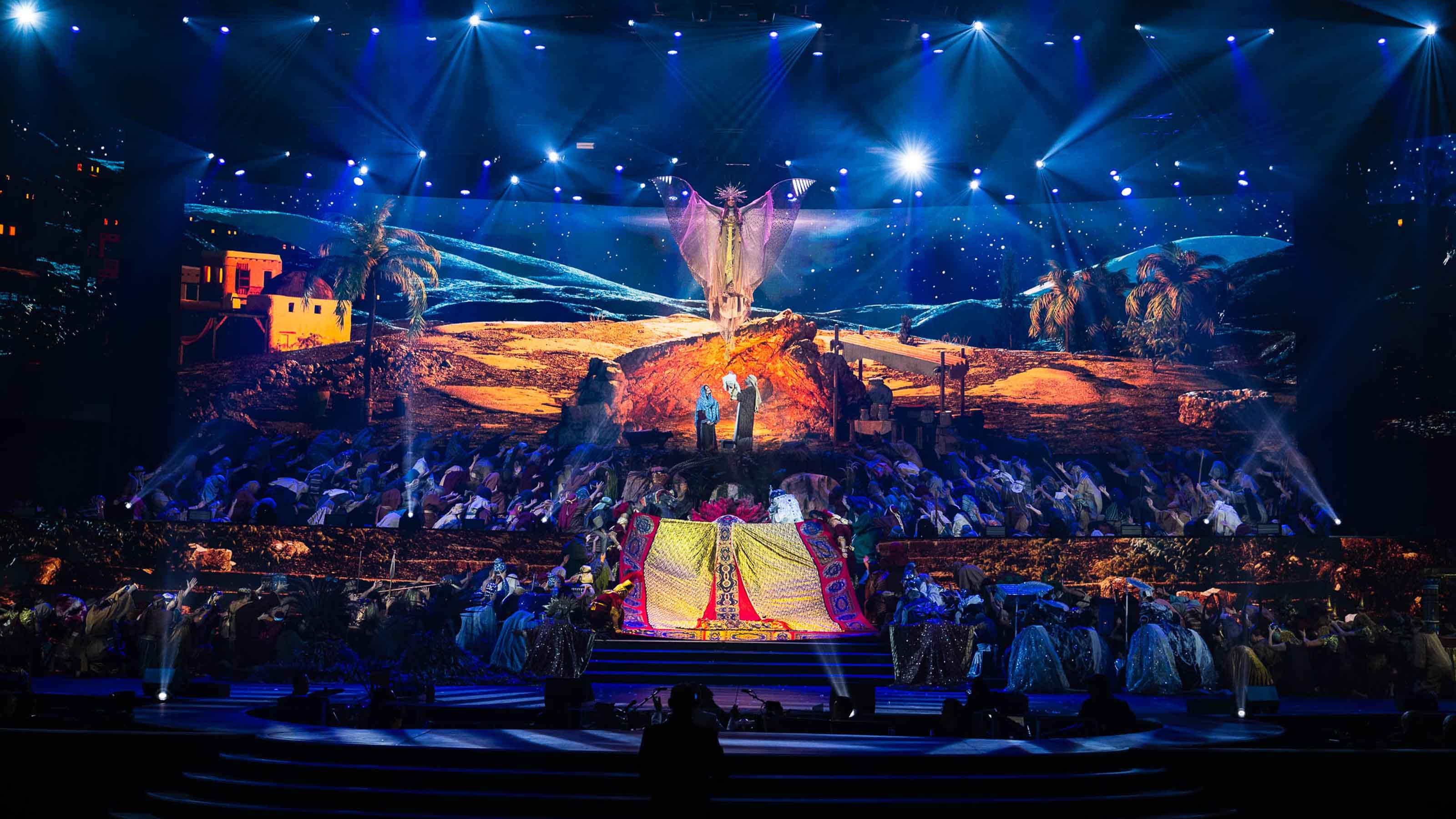 Prestonwood Baptist Church's Christmas show. 